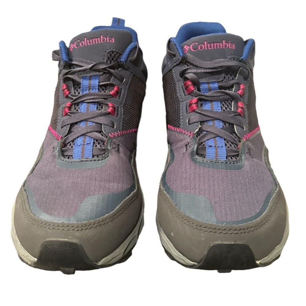 COLUMBIA WOMEN'S FLOW DISTRICT NOCTURNAL WILD FUCHSIA HIKING  SZ 10 EU 41.   EUC